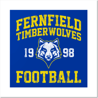 Fernfeild Timberwolves Football (Air Bud) Posters and Art